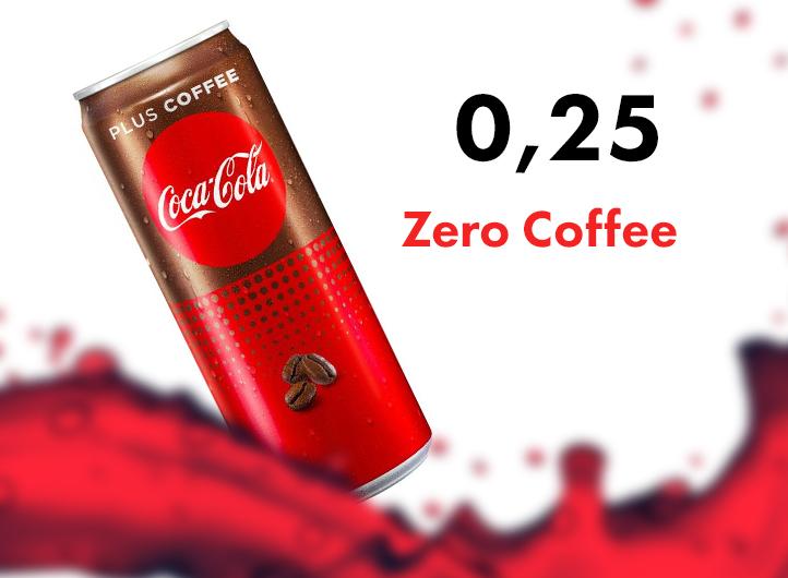 80.1 Кока-Кола ''Zero Coffee'' ( 0,25 )